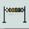 Free Clipart Starting Line Image