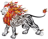 Tribal Flame Lionpc Image