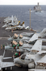 Kitty Hawk Prepares To Pull Alongside The Military Sealift Command Ship Usns Rappahannock Image