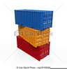 Free Clipart Shipping Container Image