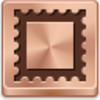 Postage Stamp Icon Image