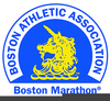 Boston Marathon Clipart Image