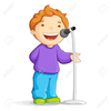 Kids Singing Free Clipart Image