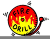 Free Fire Evacuation Clipart Image