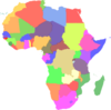 Africa Color Clip Art