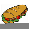 Free Clipart Submarine Sandwich Image