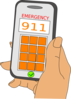 Emergency Phone Call Clip Art