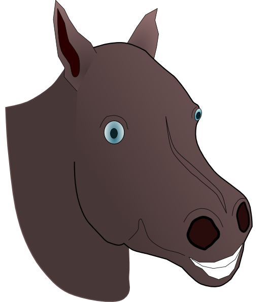 clipart horse head - photo #8
