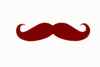 Brown Mustache Clip Art