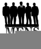 Male Chorus Clipart Image