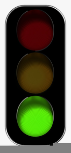 Clipart Traffic Light Green Image