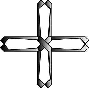 Holy Steel Greek Cross Clip Art