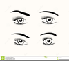 Eye Brows Clipart Image