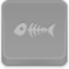 Fish Skeleton Icon Image