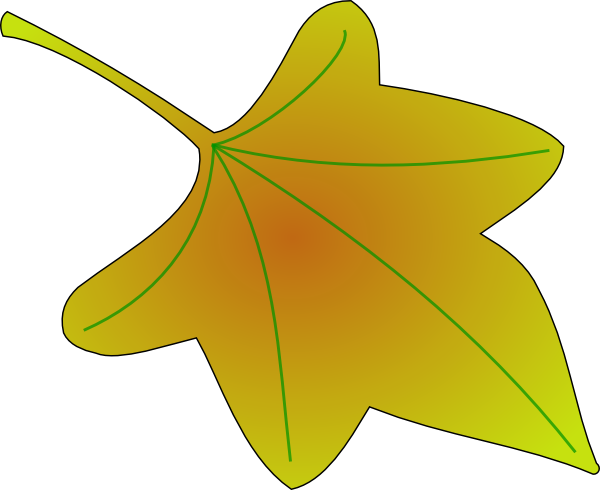 clipart of a leaf - photo #17