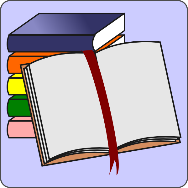 clipart with books - photo #3