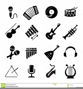 Free Clipart Band Instruments Image