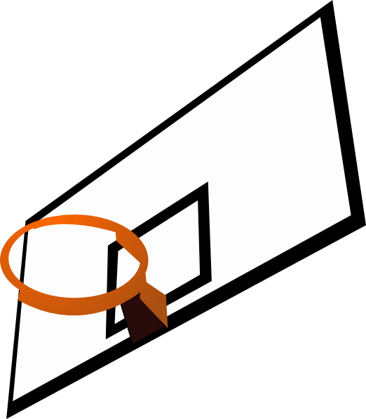 Basketball Net Vector Clipart