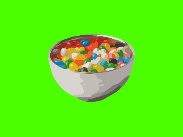 jelly beans clip art. Bowl Of Jelly Beans clip art