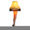 Christmas Story Leg Lamp Clipart Image