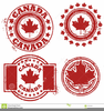 Canadian Stamp Clipart Image