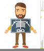 Skeleton Xray Clipart Image