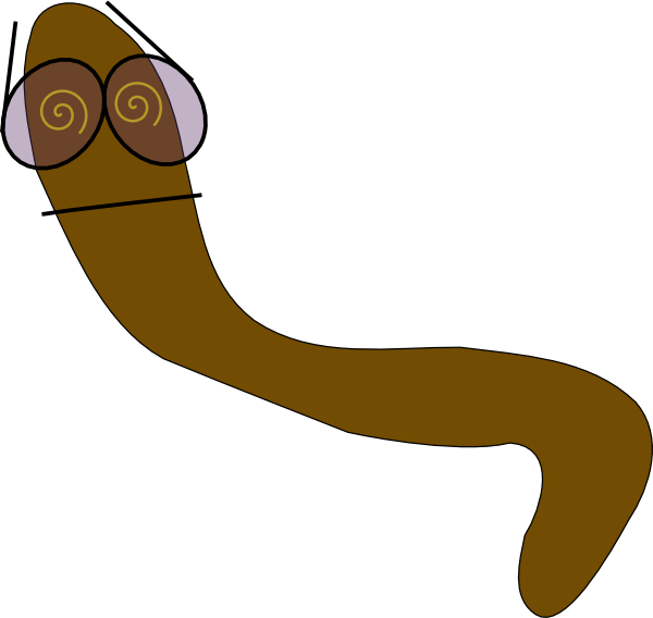 clipart worms cartoon - photo #5