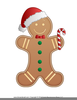 Clipart Gingerbread Man Running Image