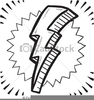 Lightning Bolts Clipart Image