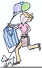 Running Errands Clipart Image