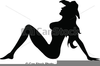 Sexy Cowgirl Free Clipart Image