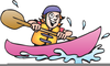 Free Canoeing Clipart Image
