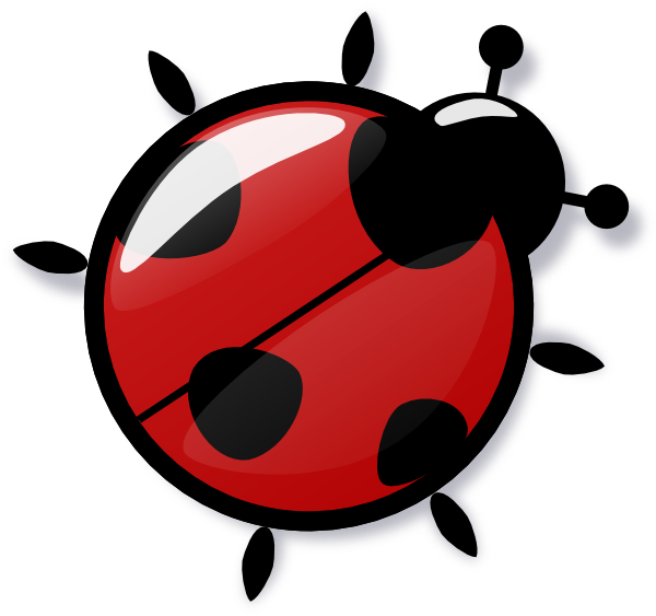 ladybug clipart vector - photo #31