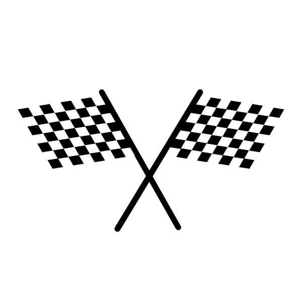 clip art checkered flags - photo #17