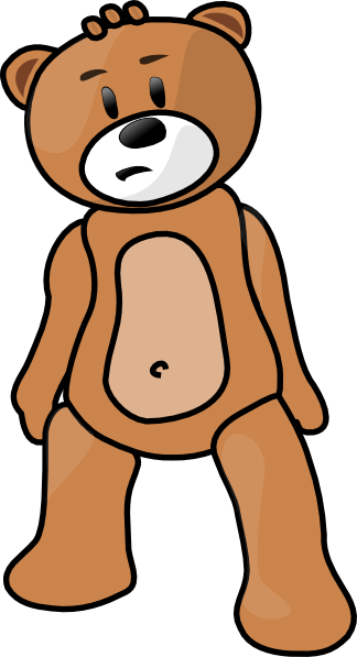 clipart of a teddy bear - photo #34