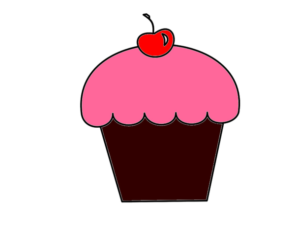 Cupcake | Free Images at  - vector clip art online, royalty free &  public domain