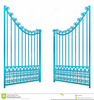 Open Gate Clipart Image