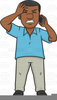 Person Talking On Phone Clipart Image