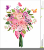 Clipart Flower Bouquets Image