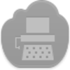 Typewriter Icon Image