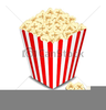 Royalty Free Popcorn Clipart Image