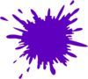 Purple Splash Clip Art