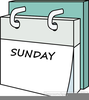 Days Of The Week Clipart Image