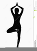 Yoga Posture Clipart Image