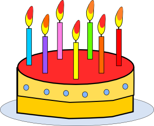 Clip  Birthday Cake on Birthday Cake Clip Art   Vector Clip Art Online  Royalty Free   Public