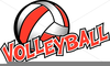 Free Clipart Flaming Volleyball Image