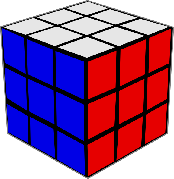 Rubik Cube 3 Clip Art At Clker Com Vector Clip Art Online
