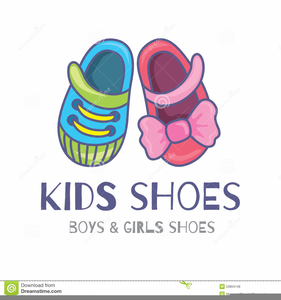 girls shoes clip art