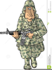 Army Guy Clipart Image