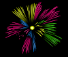 Mulit Colour Fireworks Clip Art